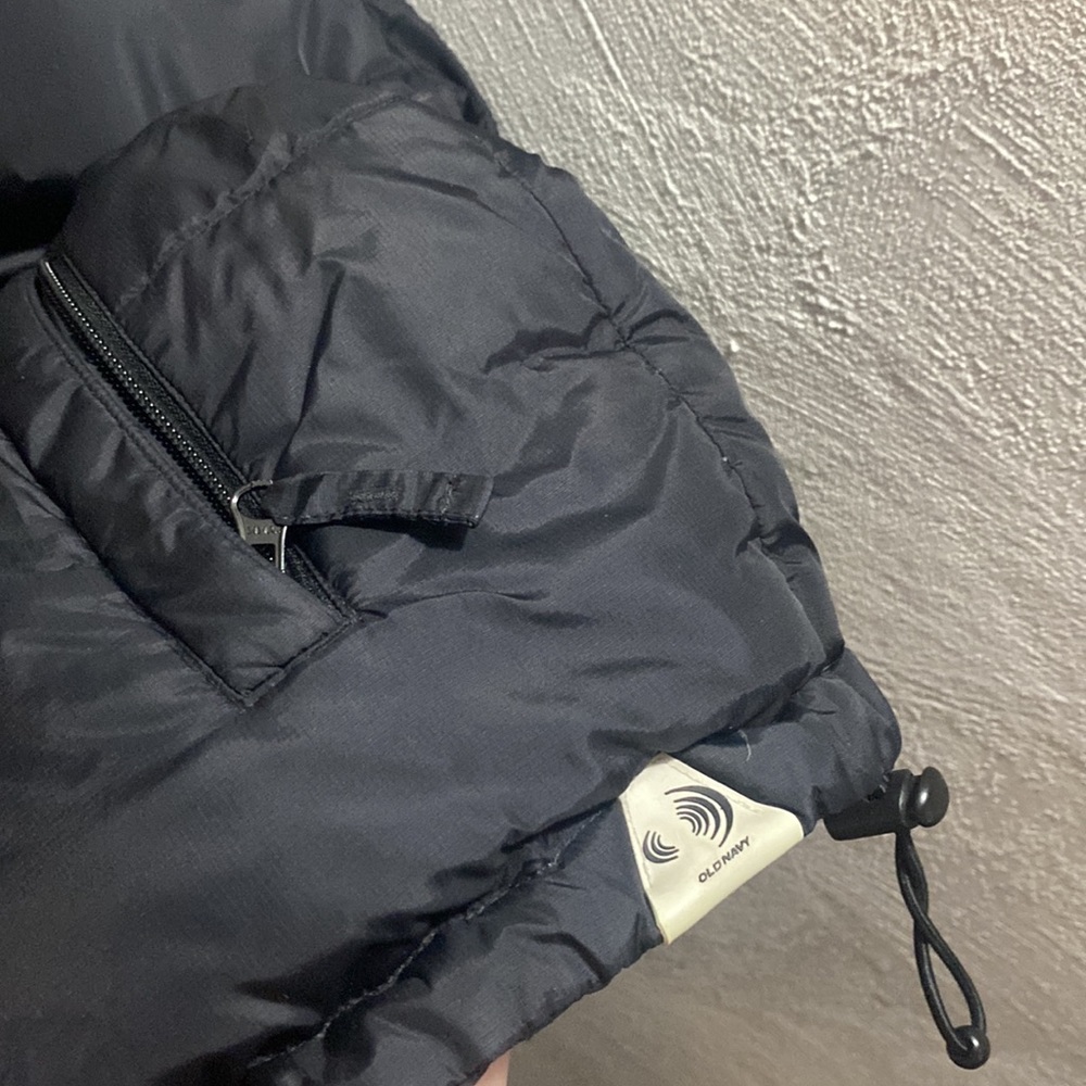 Reversible Puffer Jacket Thickdown Zip Pockets Xxl - image 3